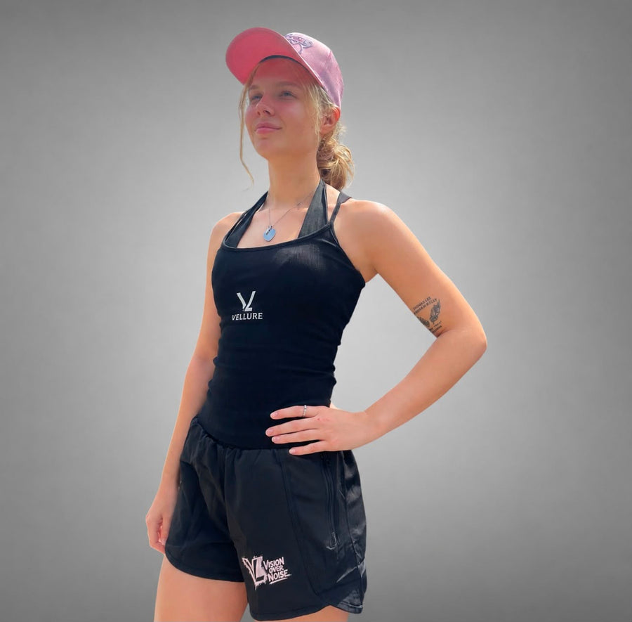 VELLURE Women's Performance Leisure Gym Shorts