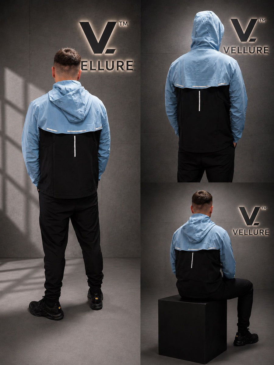 Vellure Contrast Windbreaker Tracksuit