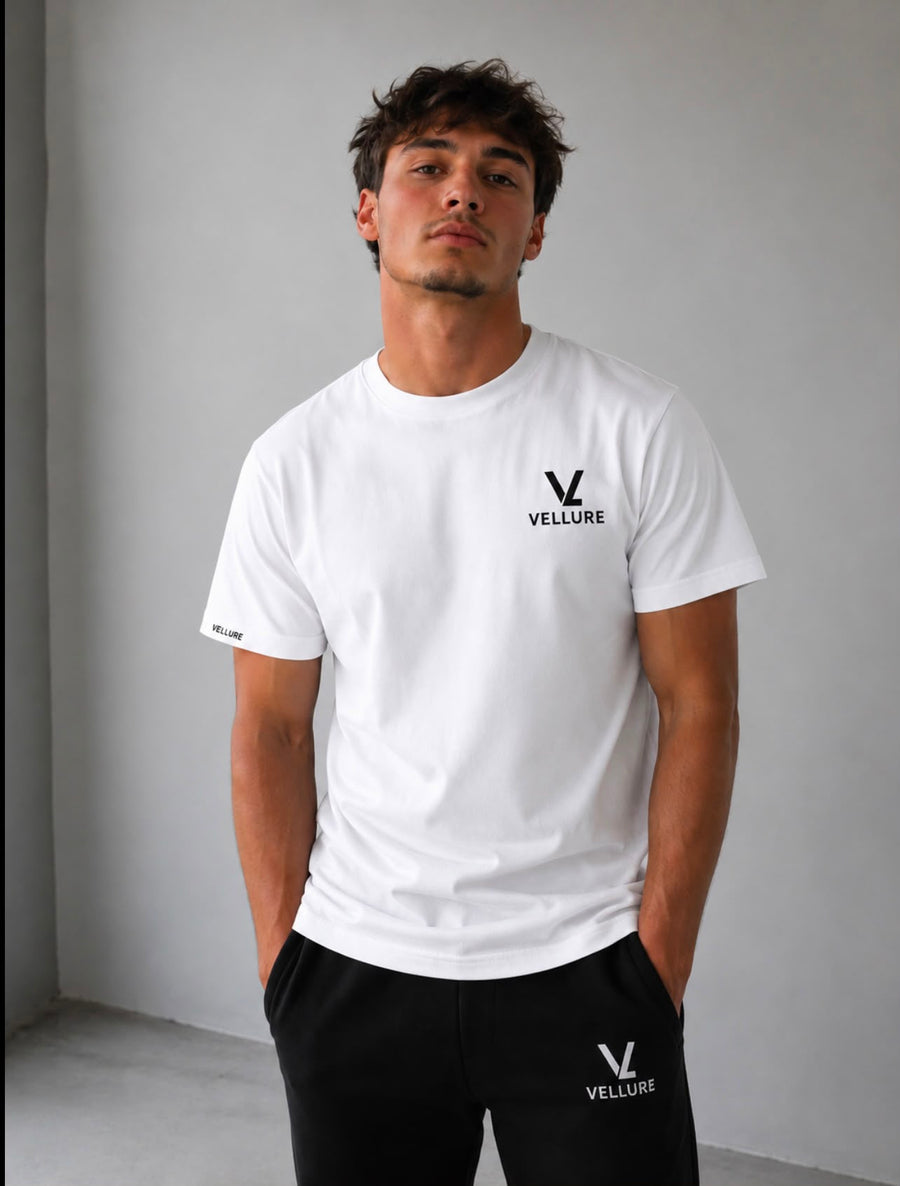White Vellure Style T-Shirt
