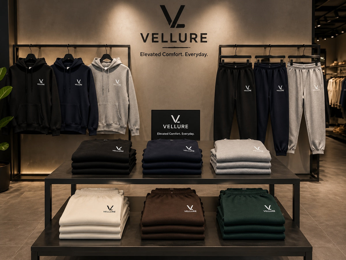 VELLURE Hoodies Explained: Heavyweight Fleece, 500GSM and How to Style Them