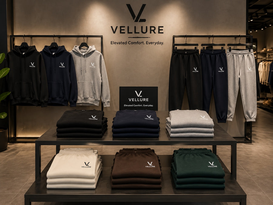 VELLURE Hoodies Explained: Heavyweight Fleece, 500GSM and How to Style Them