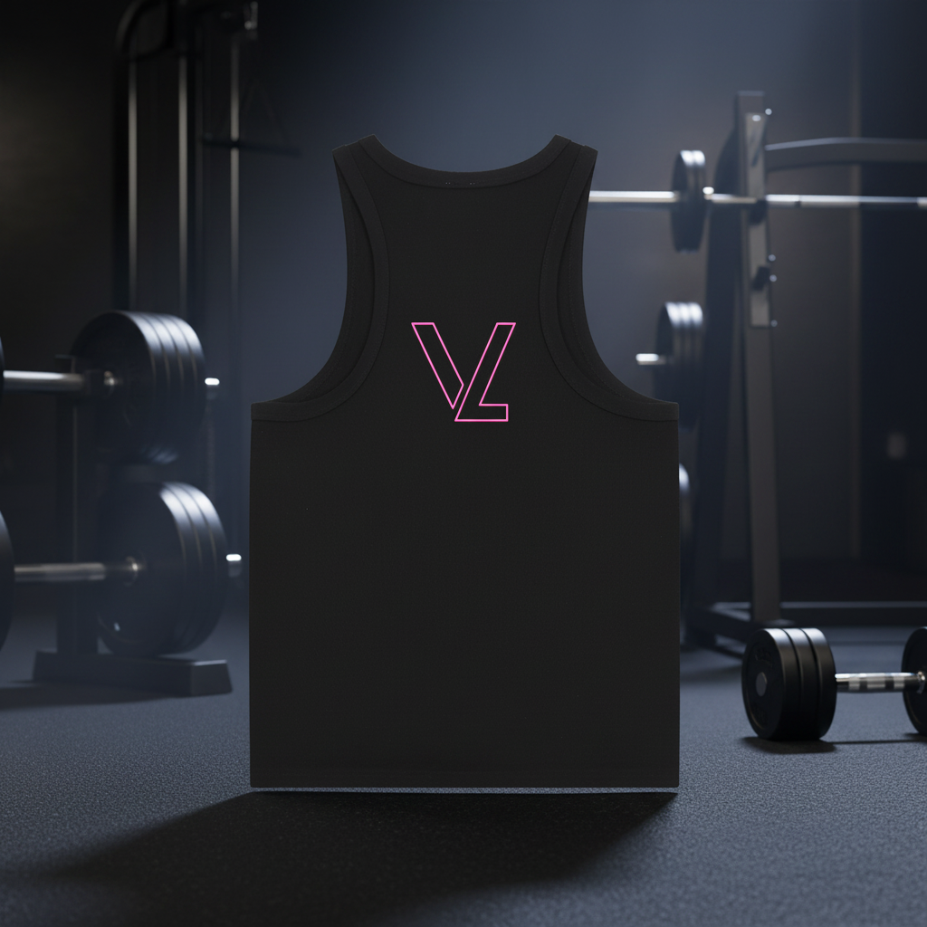 Black Men's Essential Performance Tank Top
