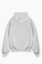 500gsm dual Zip Hoodie - Grey