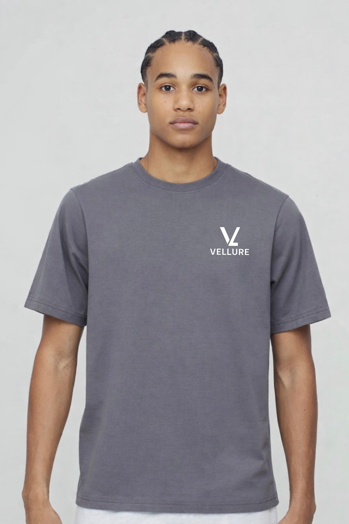 Charcoal Vellure Style T-Shirt