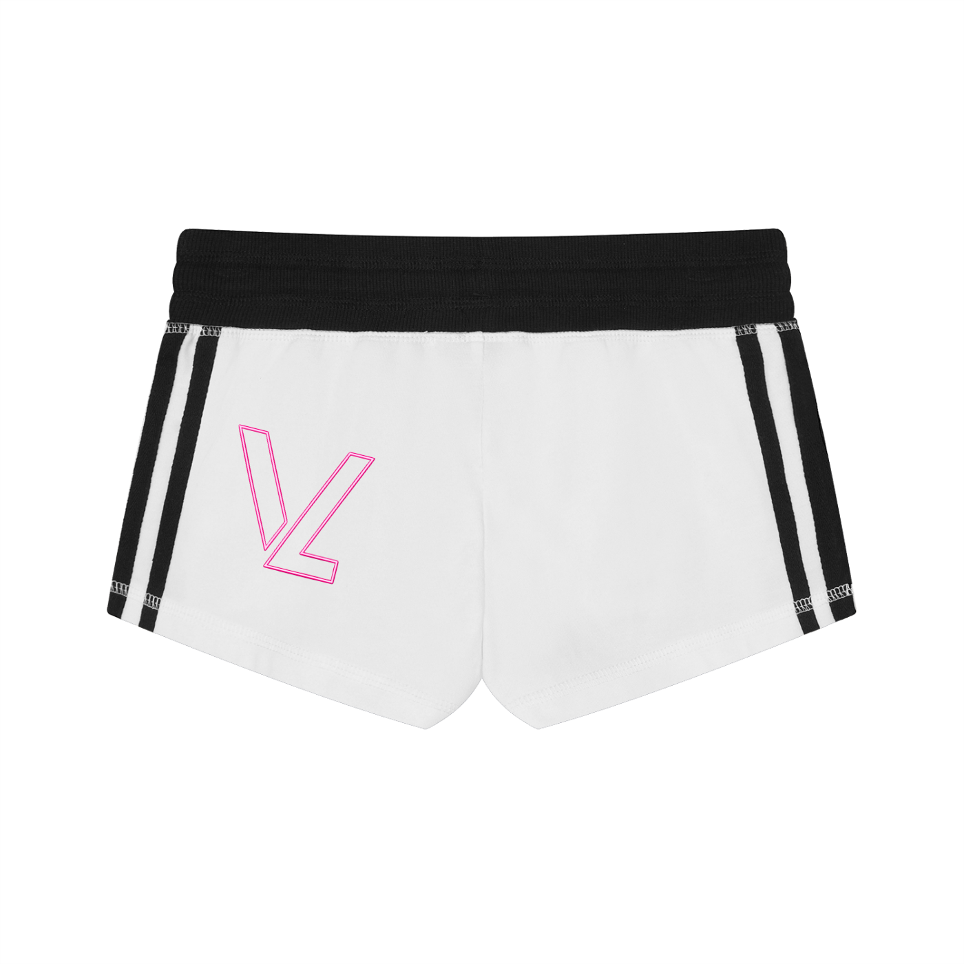 Women's Contrast Stripe Track Shorts