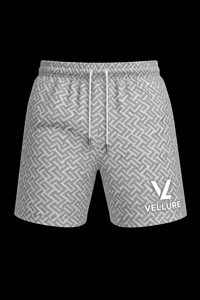 Space Grey Casual Shorts