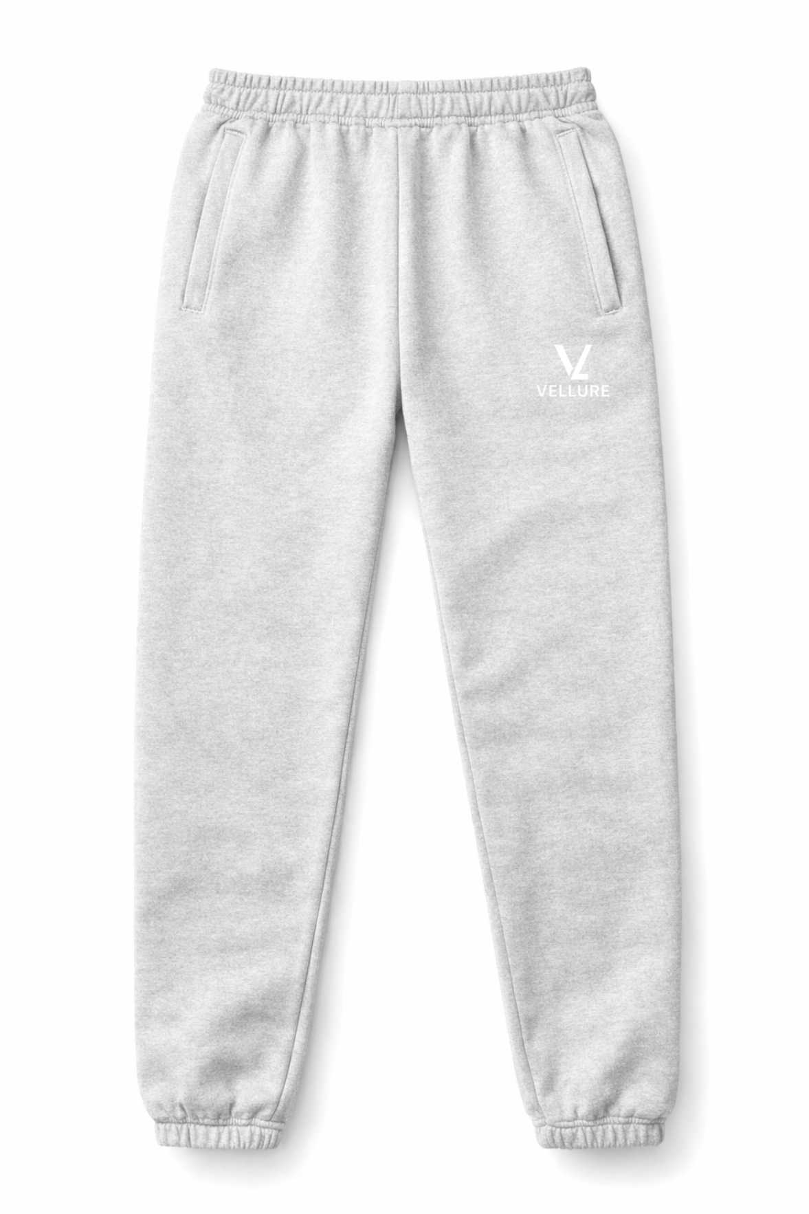 Grey Regular-Fit Cuffed Joggers