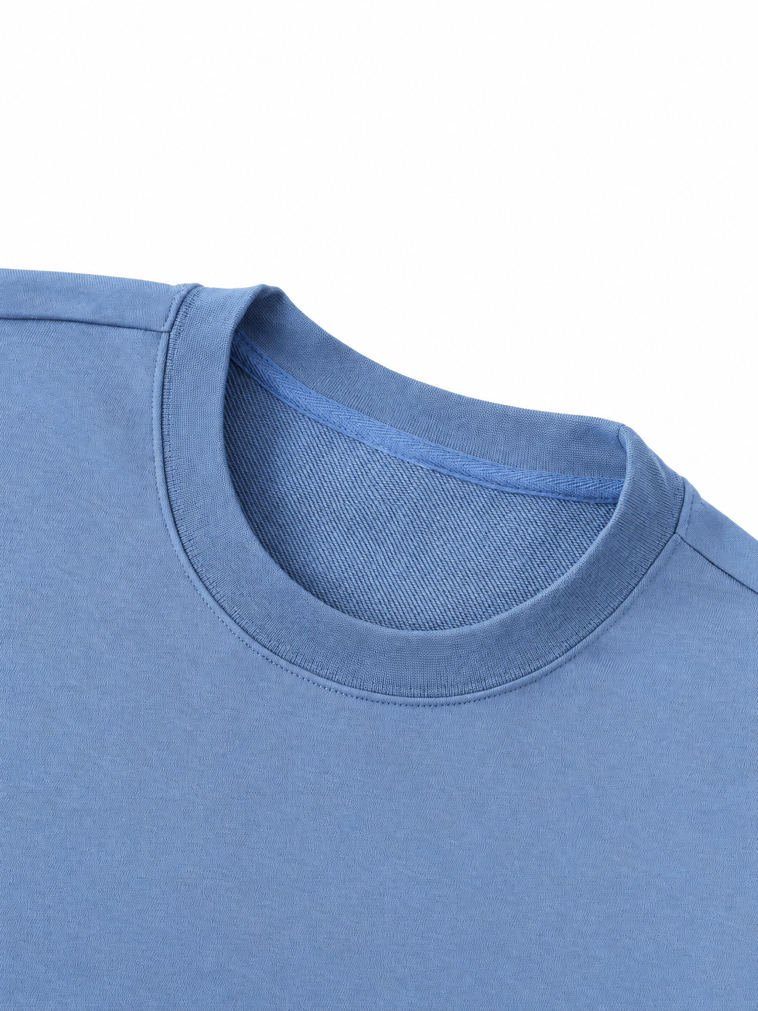 Black Essential Heavyweight Crewneck Sweatshirt