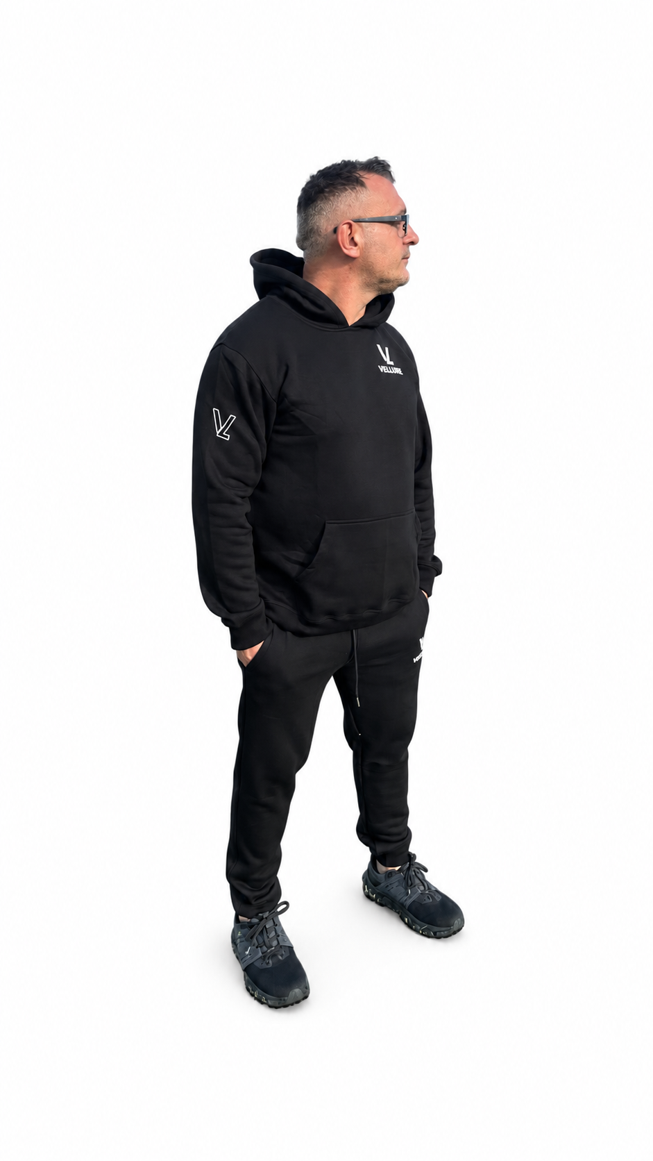 VELLURE Black V2 Joggers