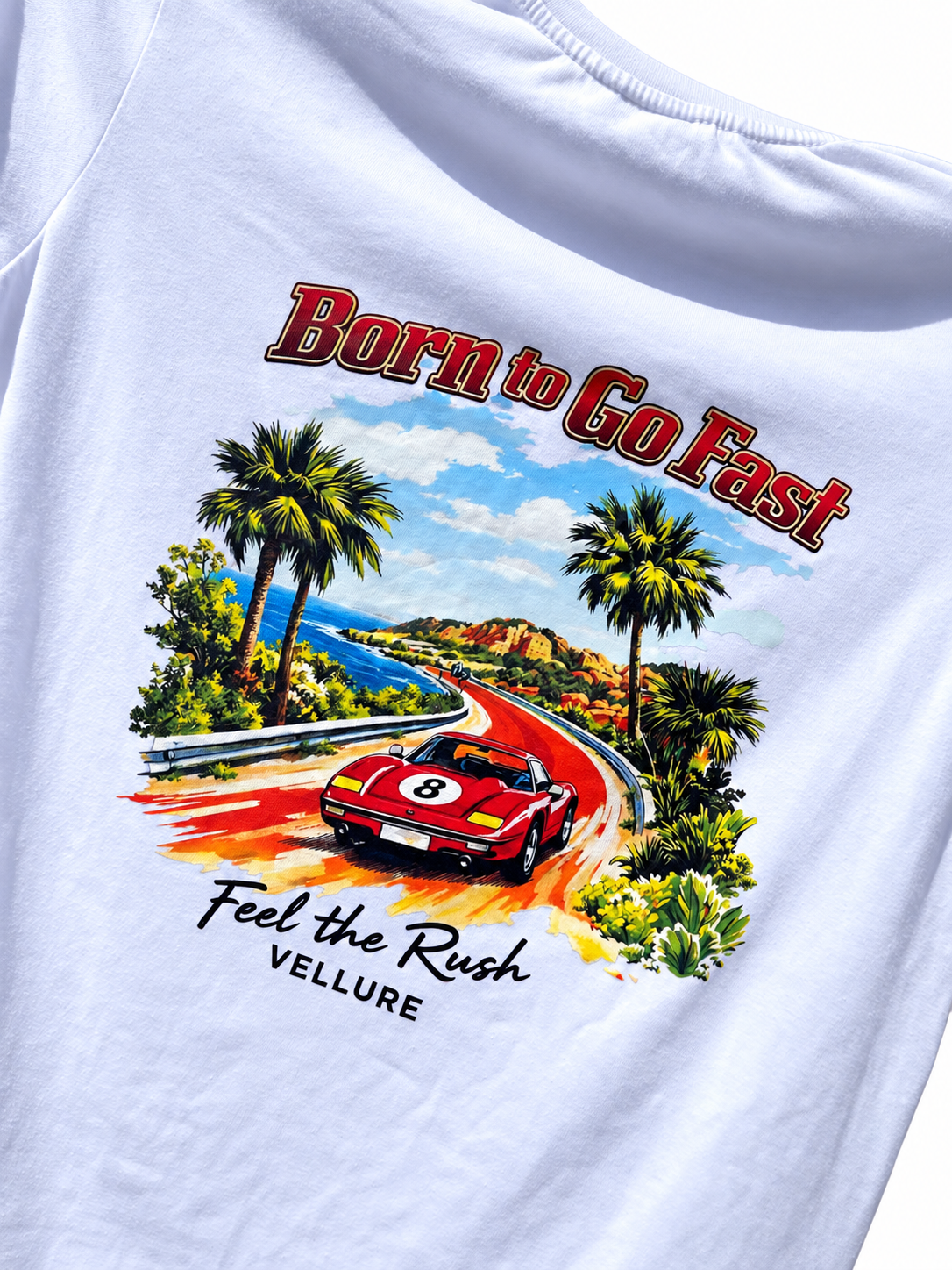 Born to Go Fast T-Shirt & Shorts Set