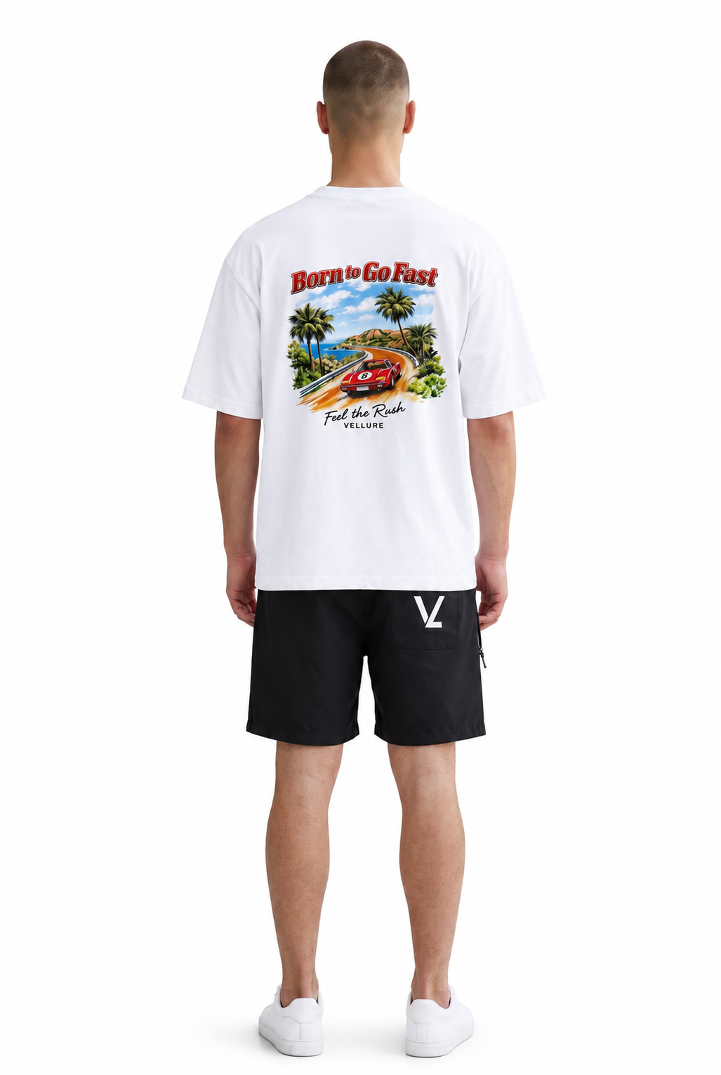 Born to Go Fast T-Shirt & Shorts Set