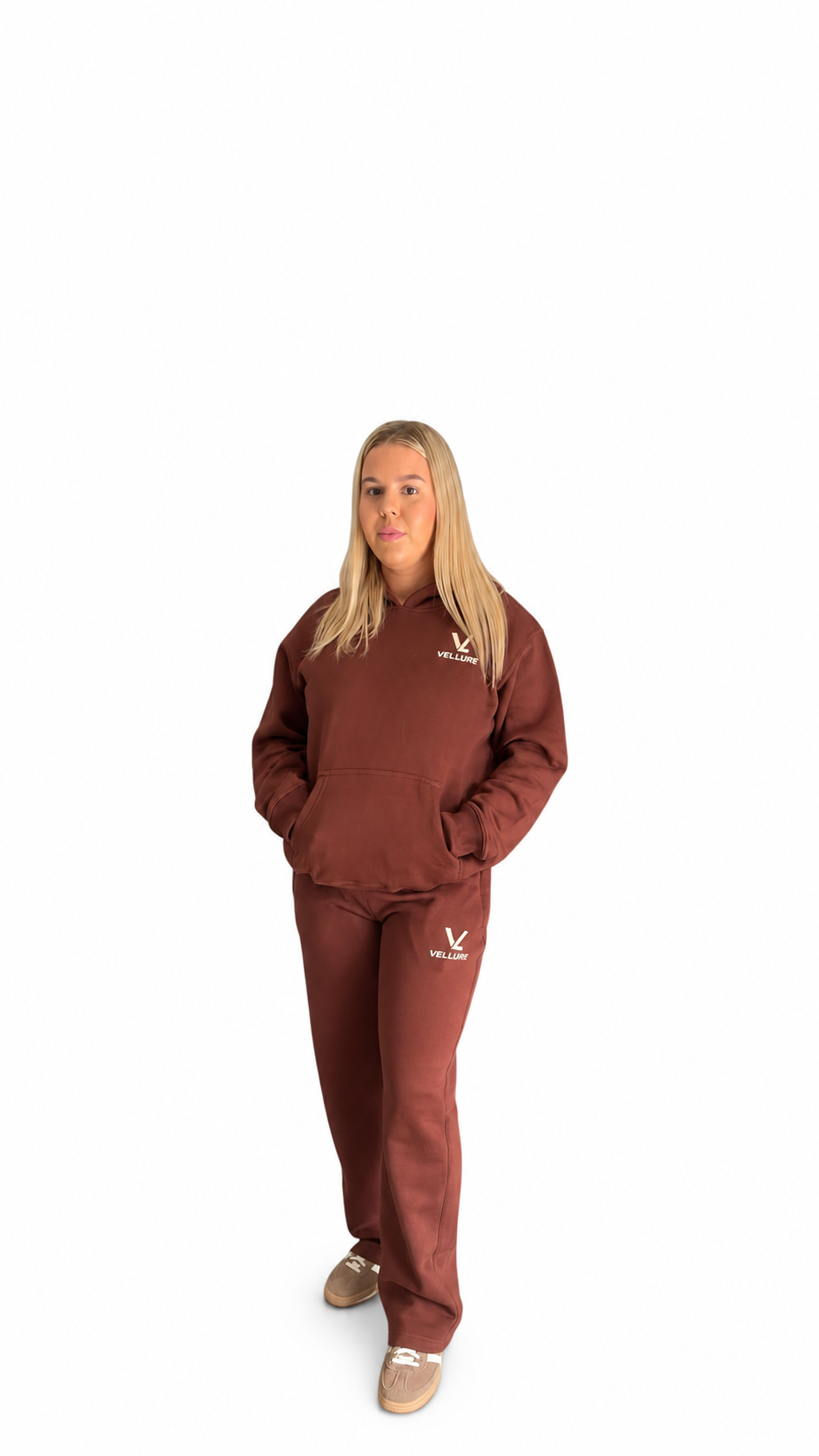 Brown Vision Over Noise Hoodie