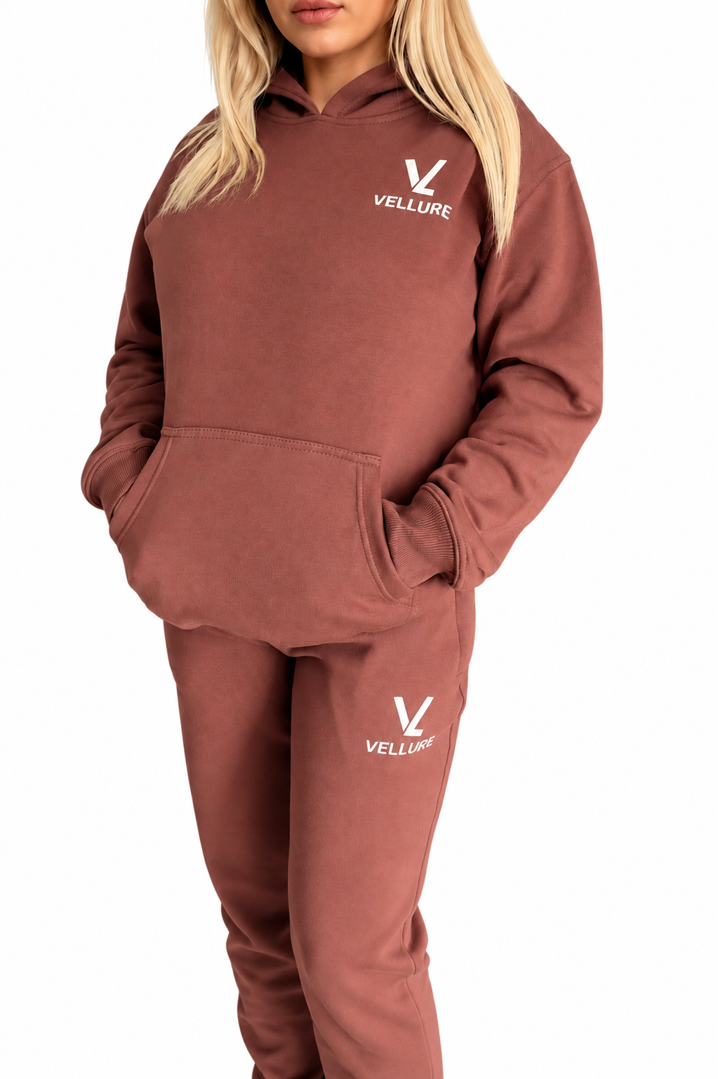 Brown Vision Over Noise Hoodie
