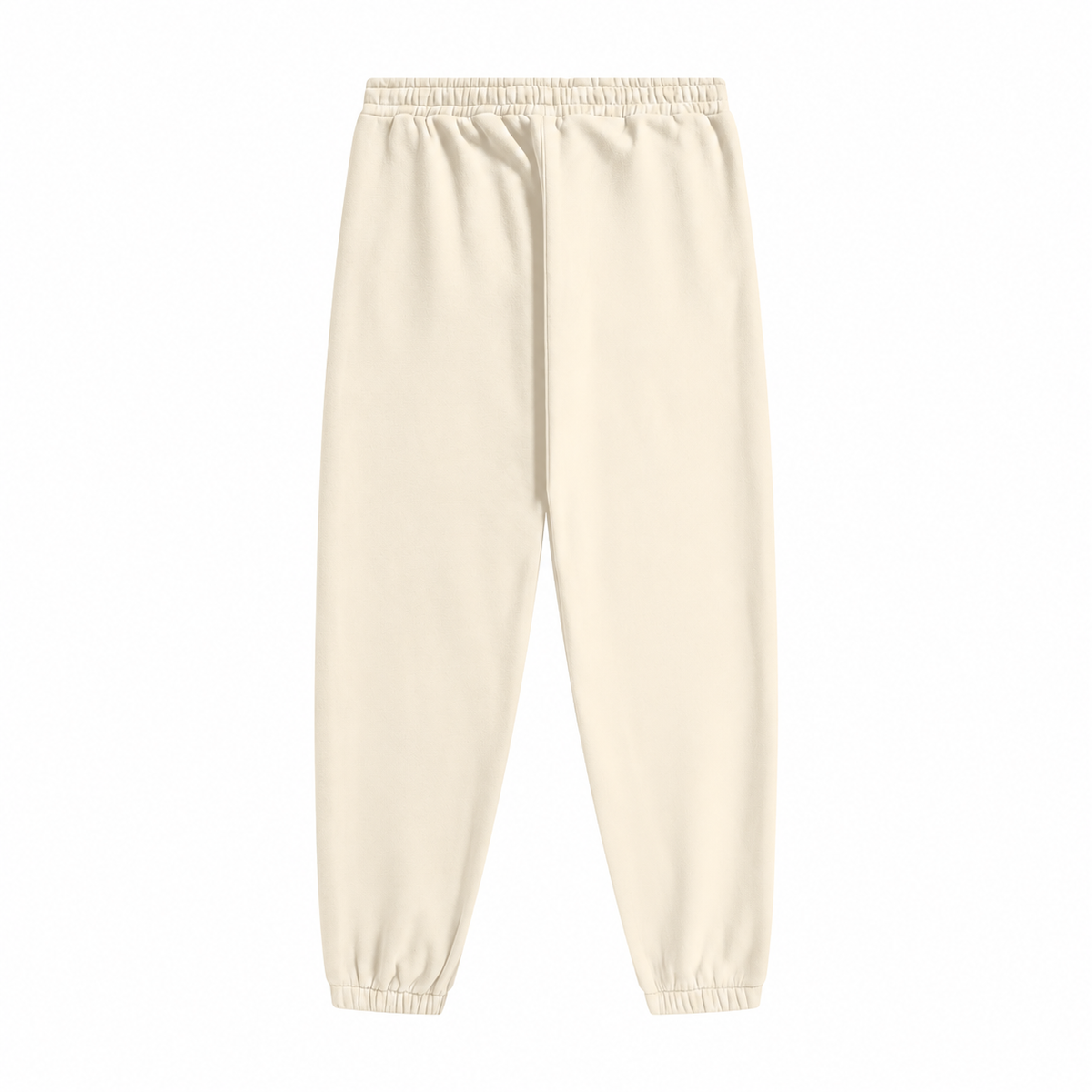 Cream Unisex Heavyweight Fleece Joggers