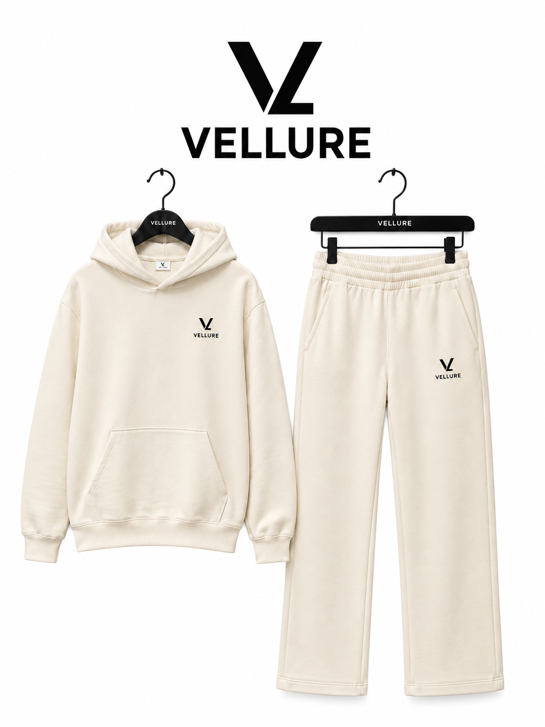 Brown & Cream Vision Over Noise Track Pants