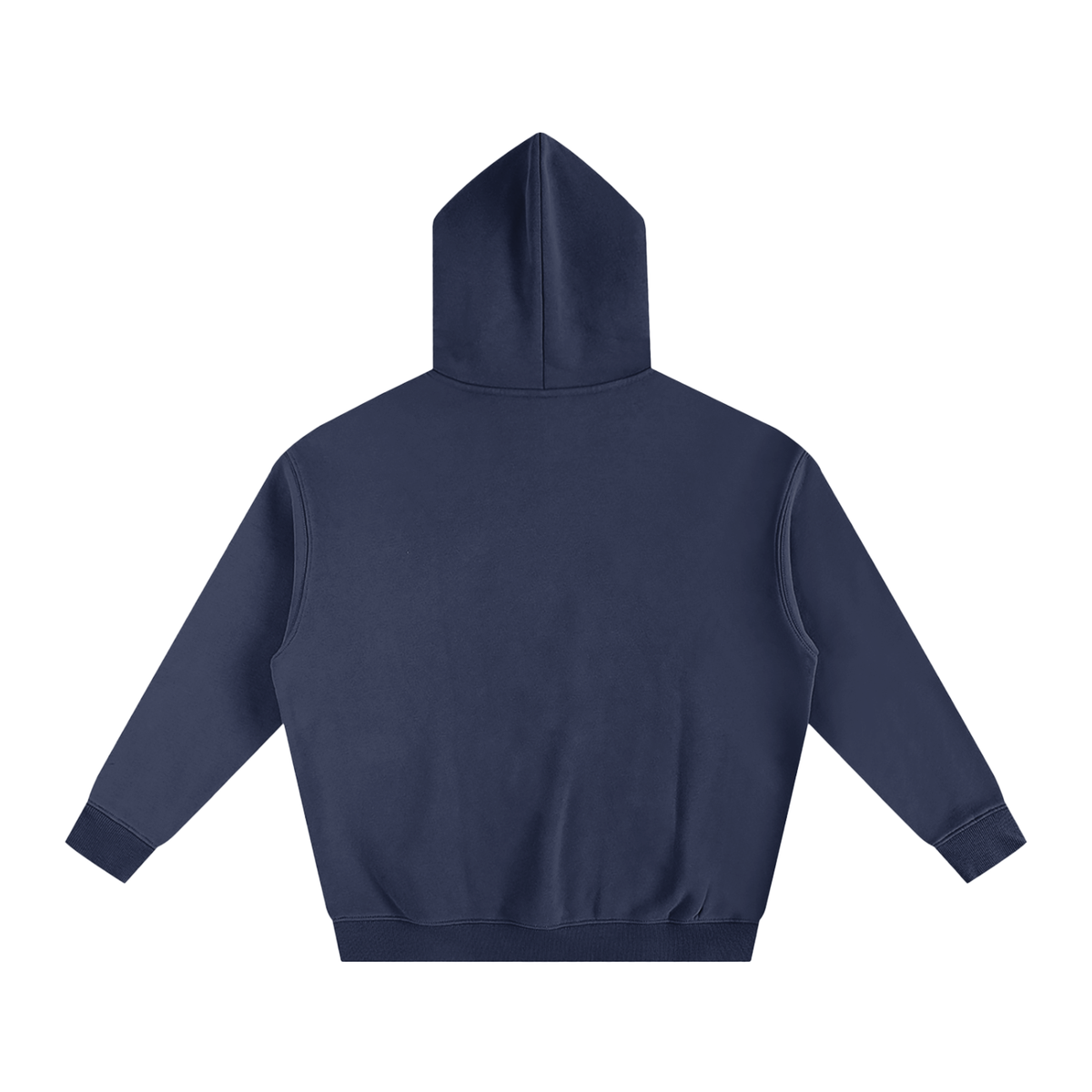 Navy Oversized Fleece Hoodie