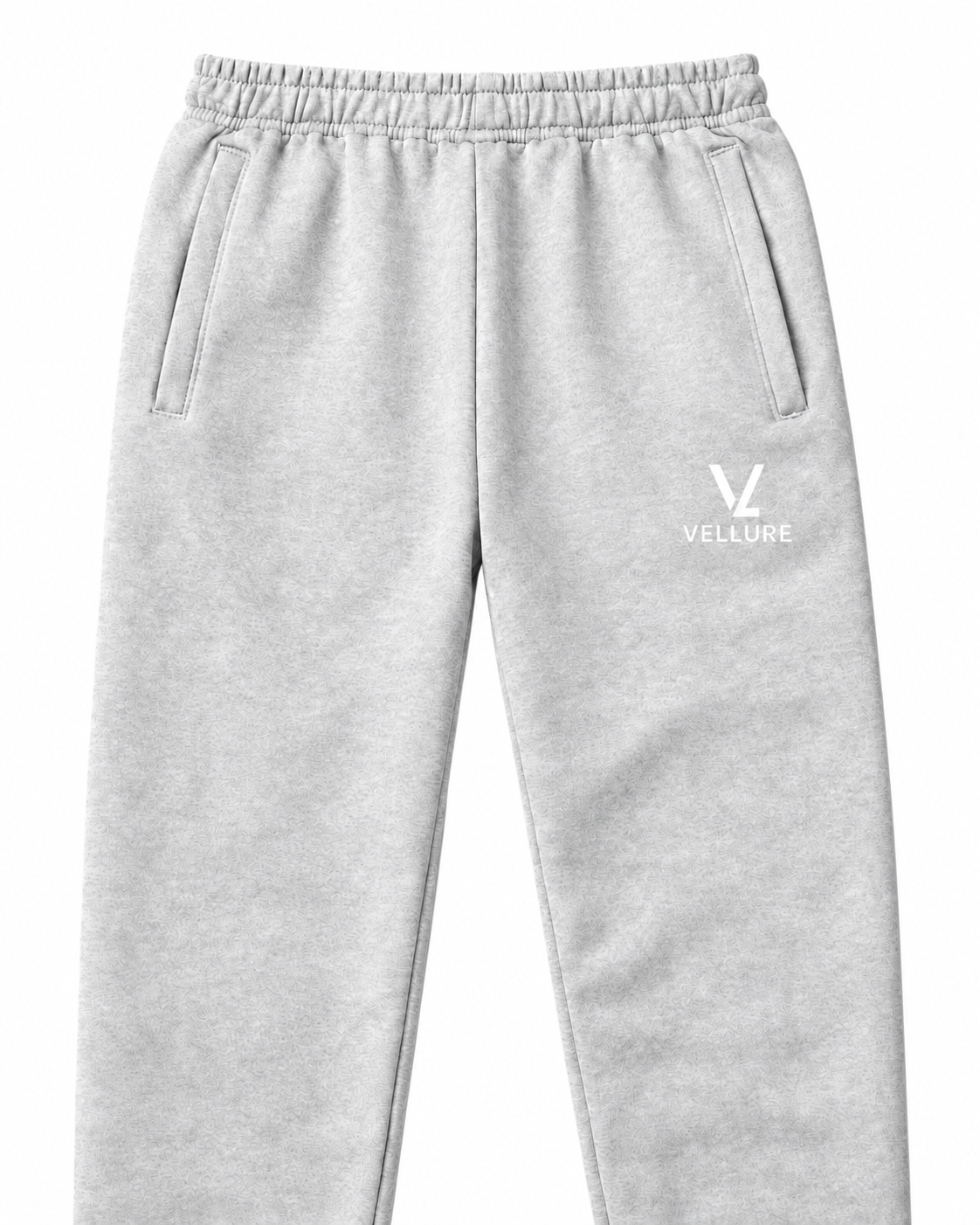Grey Regular-Fit Cuffed Joggers