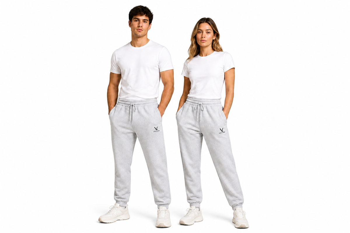 VELLURE Heather Grey Joggers
