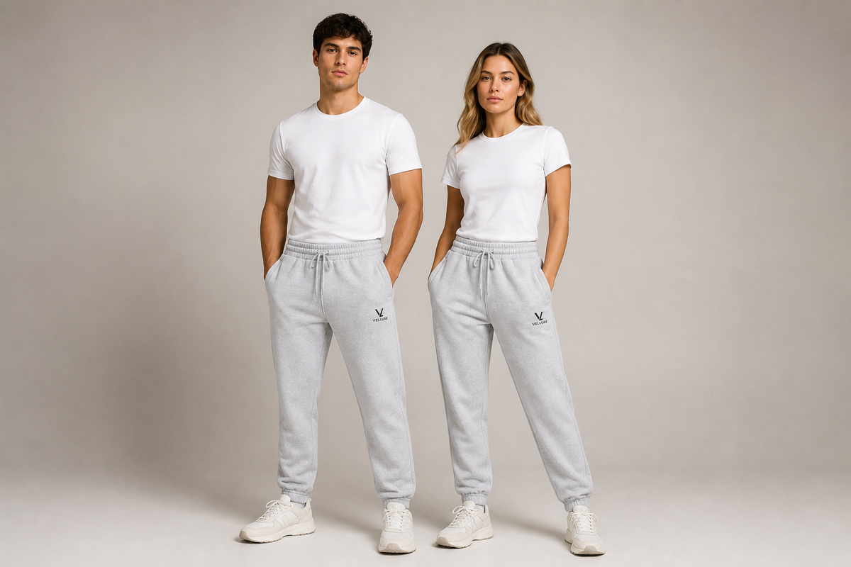 Heather Grey Joggers – End of Line