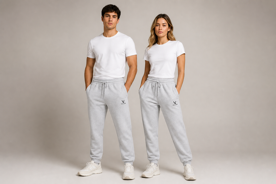 Heather Grey Joggers – End of Line