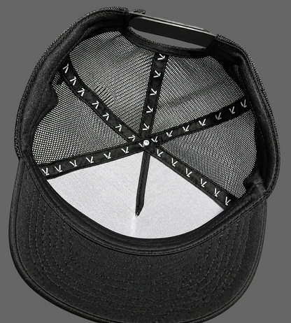 Vellure Limited Edit Pink Logo Trucker Cap