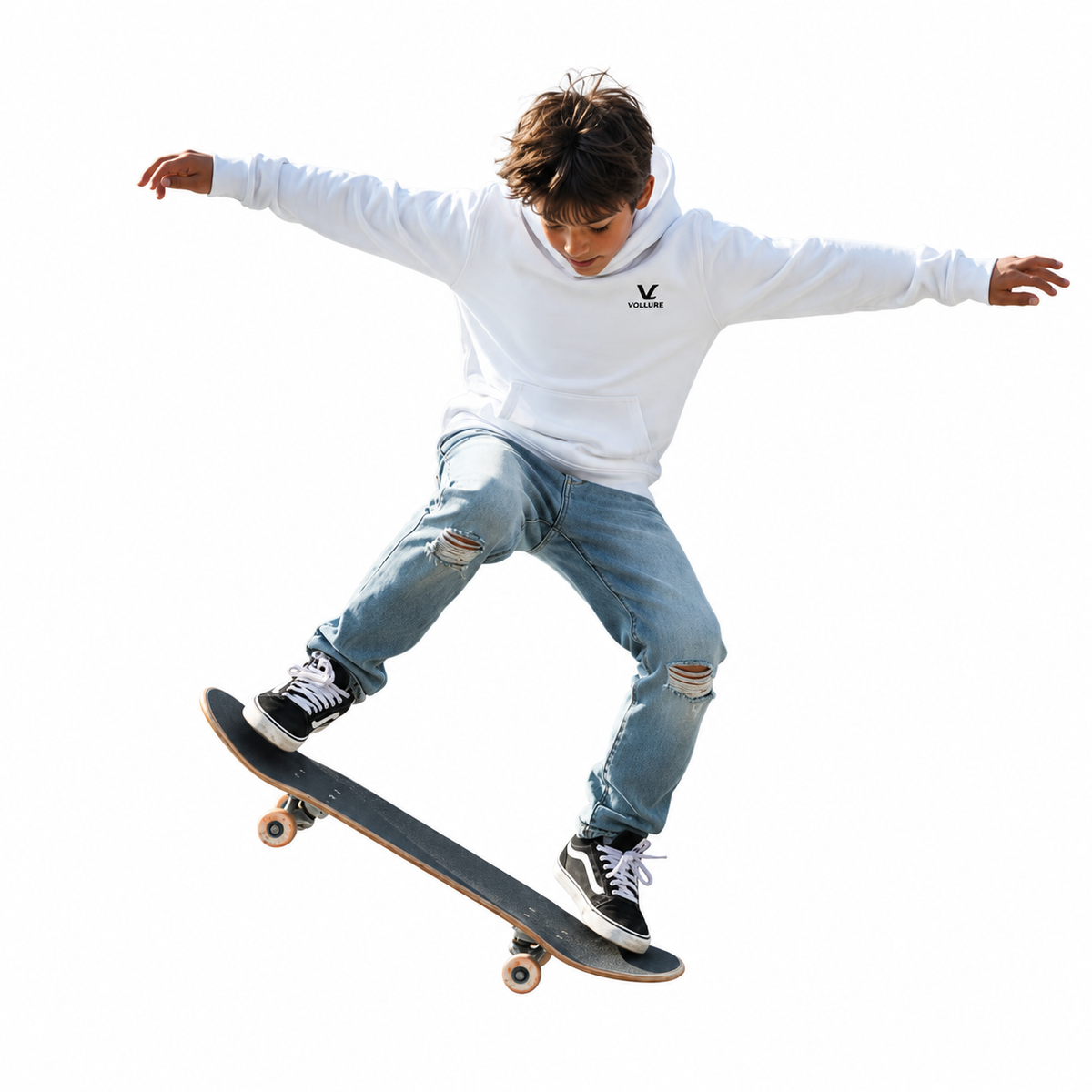 Kids' VELLURE Heavyweight Organic Cotton Hoodie