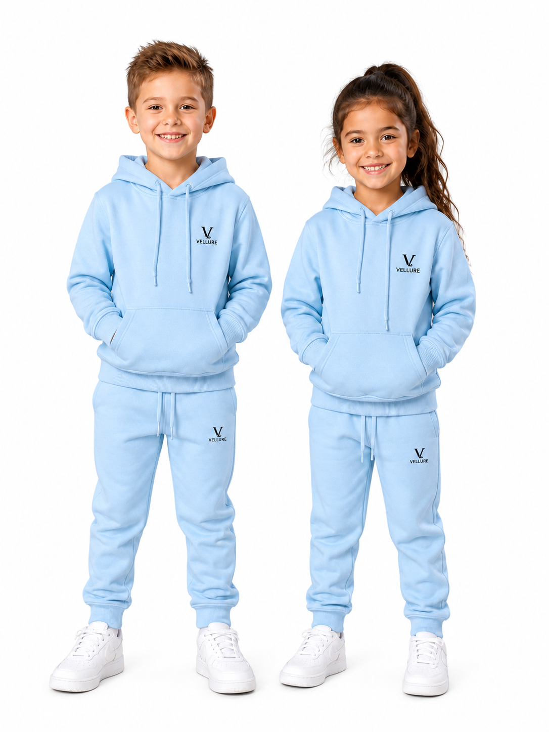 Mini VELLURE Cotton Fleece Tracksuit