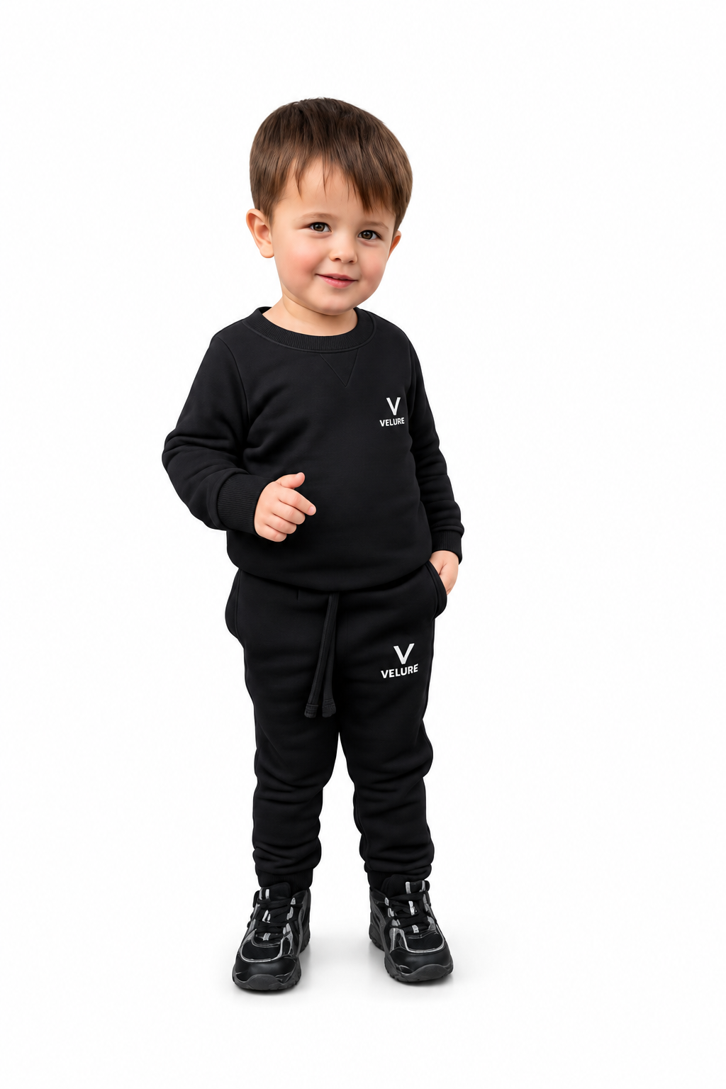 Mini VELLURE Cotton Fleece Tracksuit