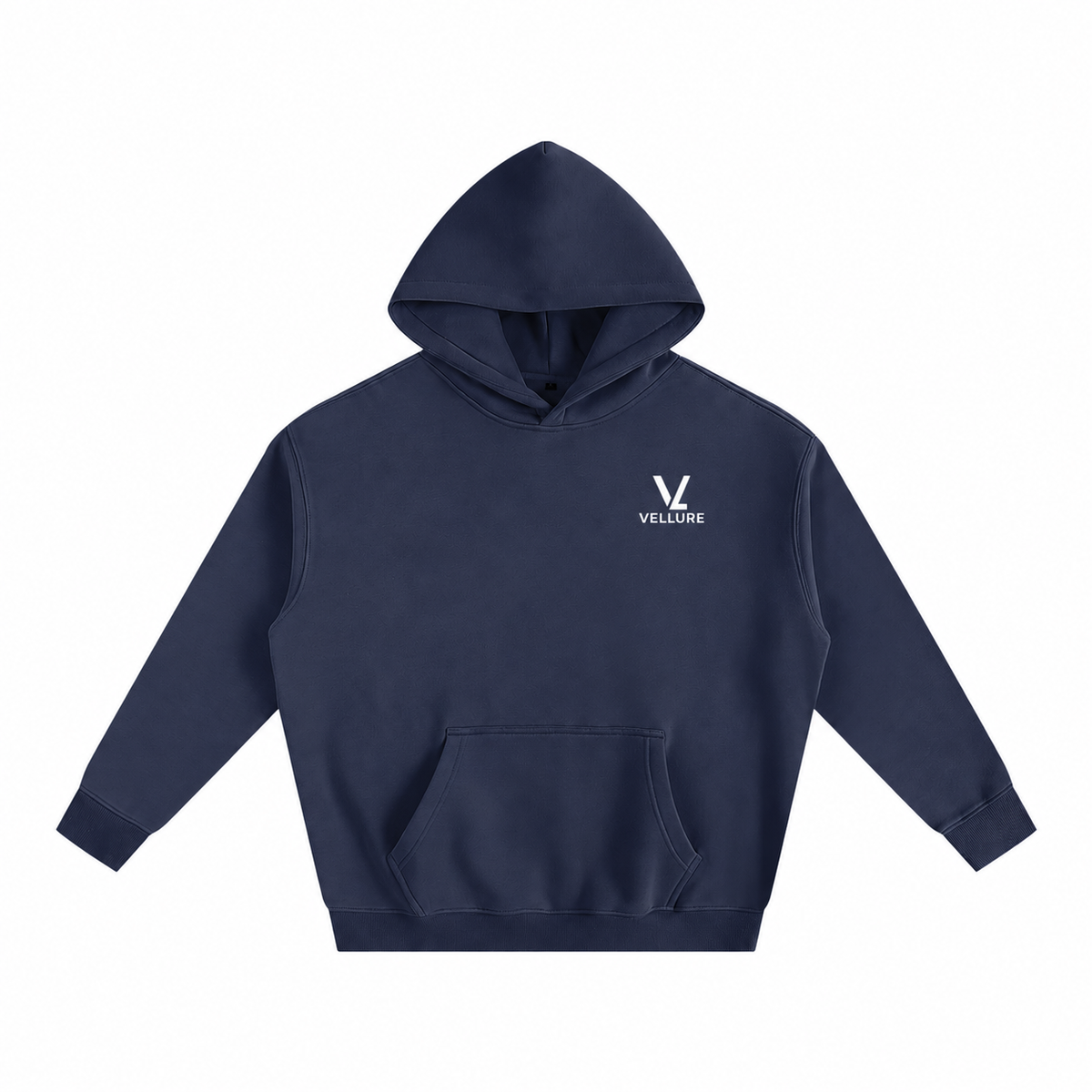 Navy Oversized Fleece Hoodie