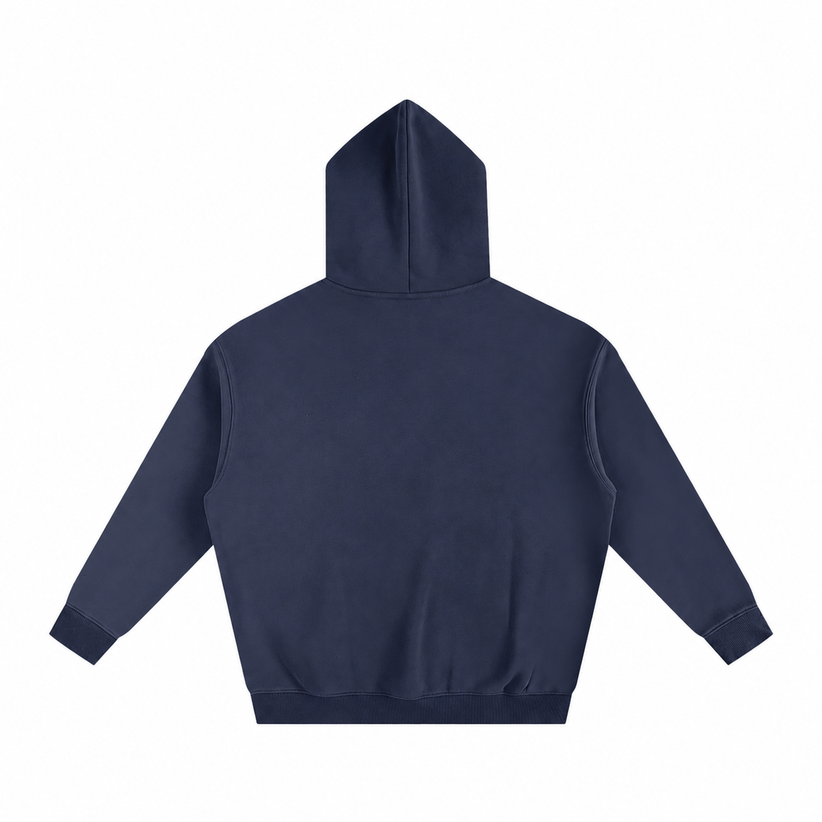 Navy Oversized Fleece Hoodie