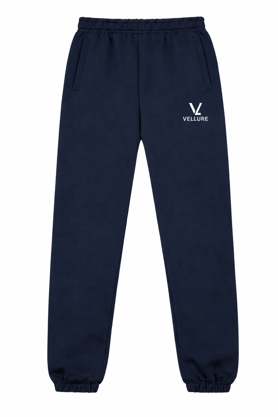 navy regular fit cuffed joggers 01