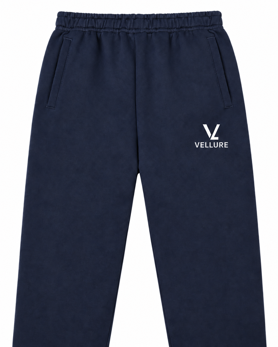 Navy Regular-Fit Cuffed Joggers