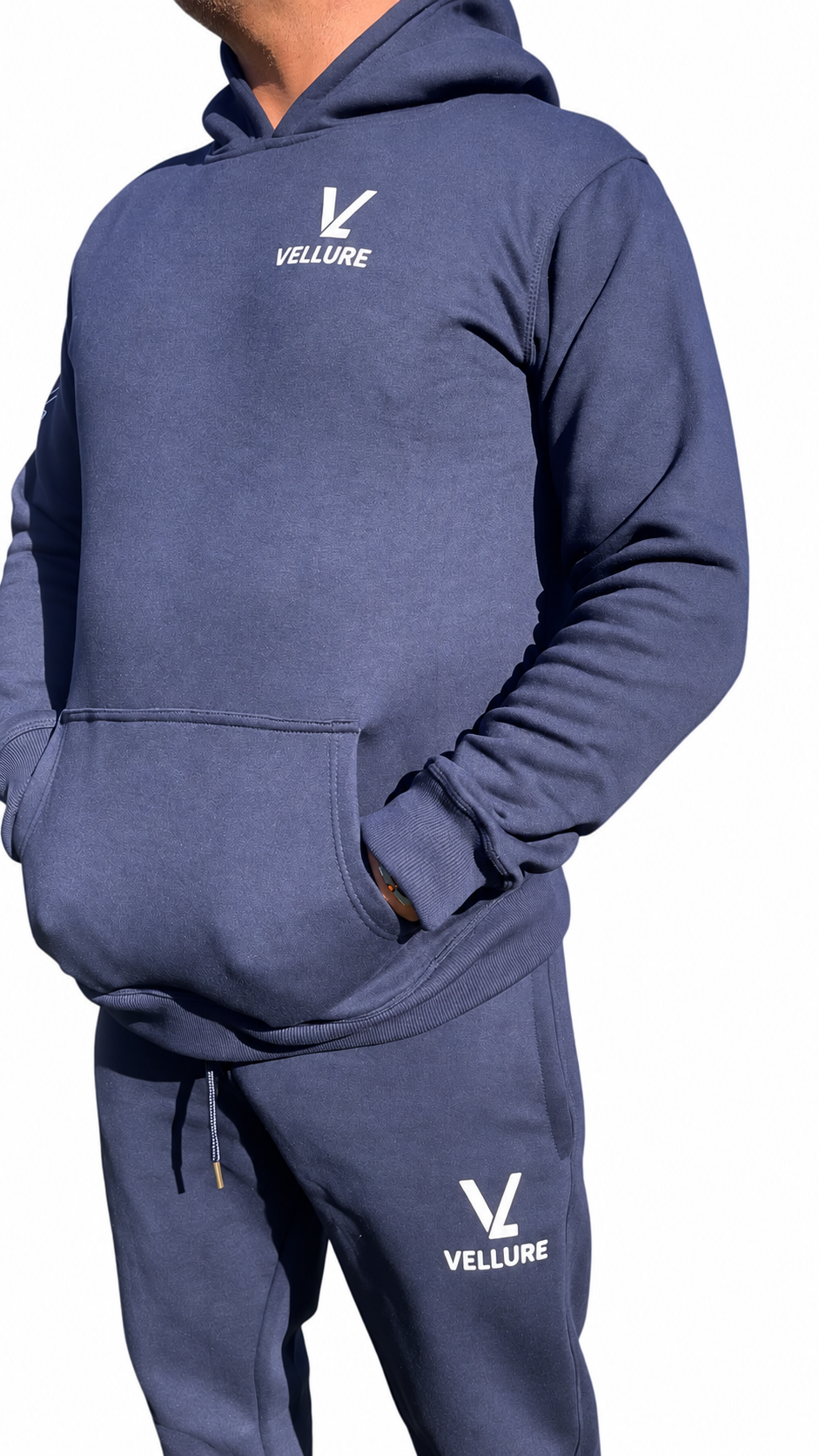 VELLURE Navy Blue V2 Joggers