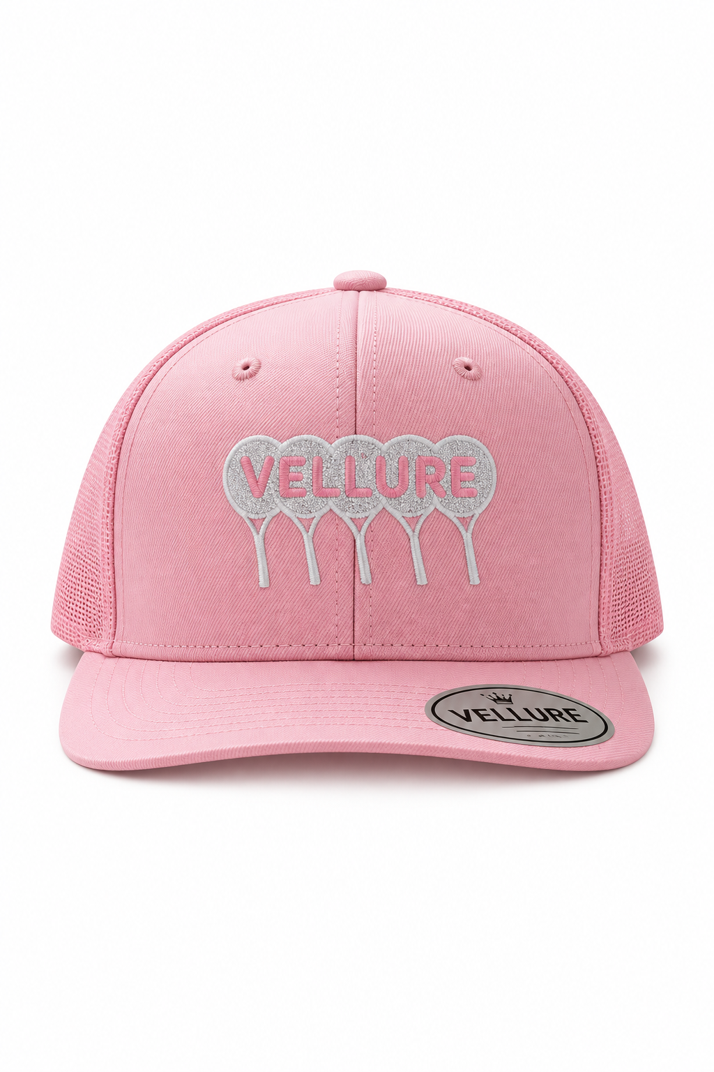 Pastel Pink VELLURE Performance Trucker Cap