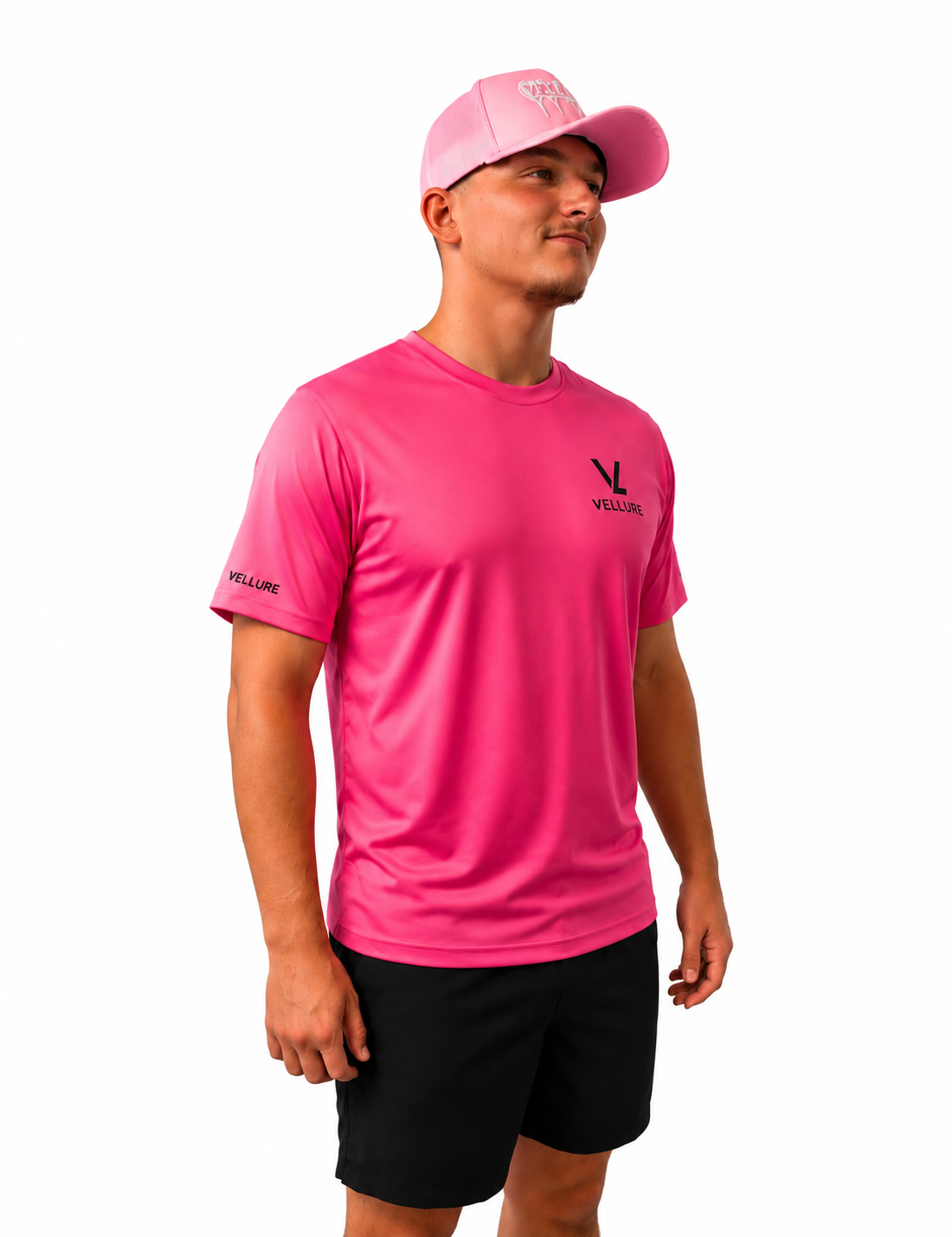 Pink VELLURE Signature Aero T-Shirt