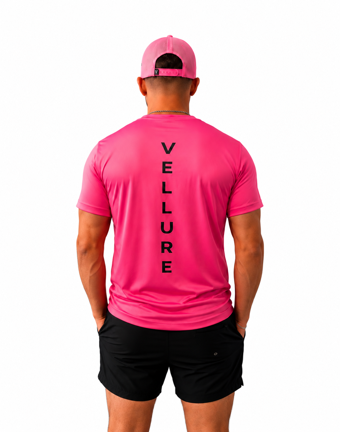 Pink VELLURE Signature Aero T-Shirt