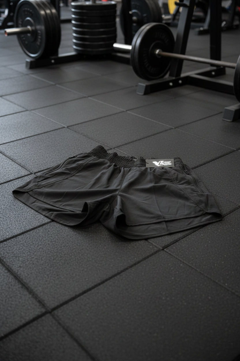 Women's Performance Gym Shorts – Black or White