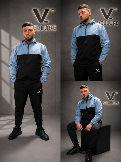 Vellure Contrast Windbreaker Tracksuit