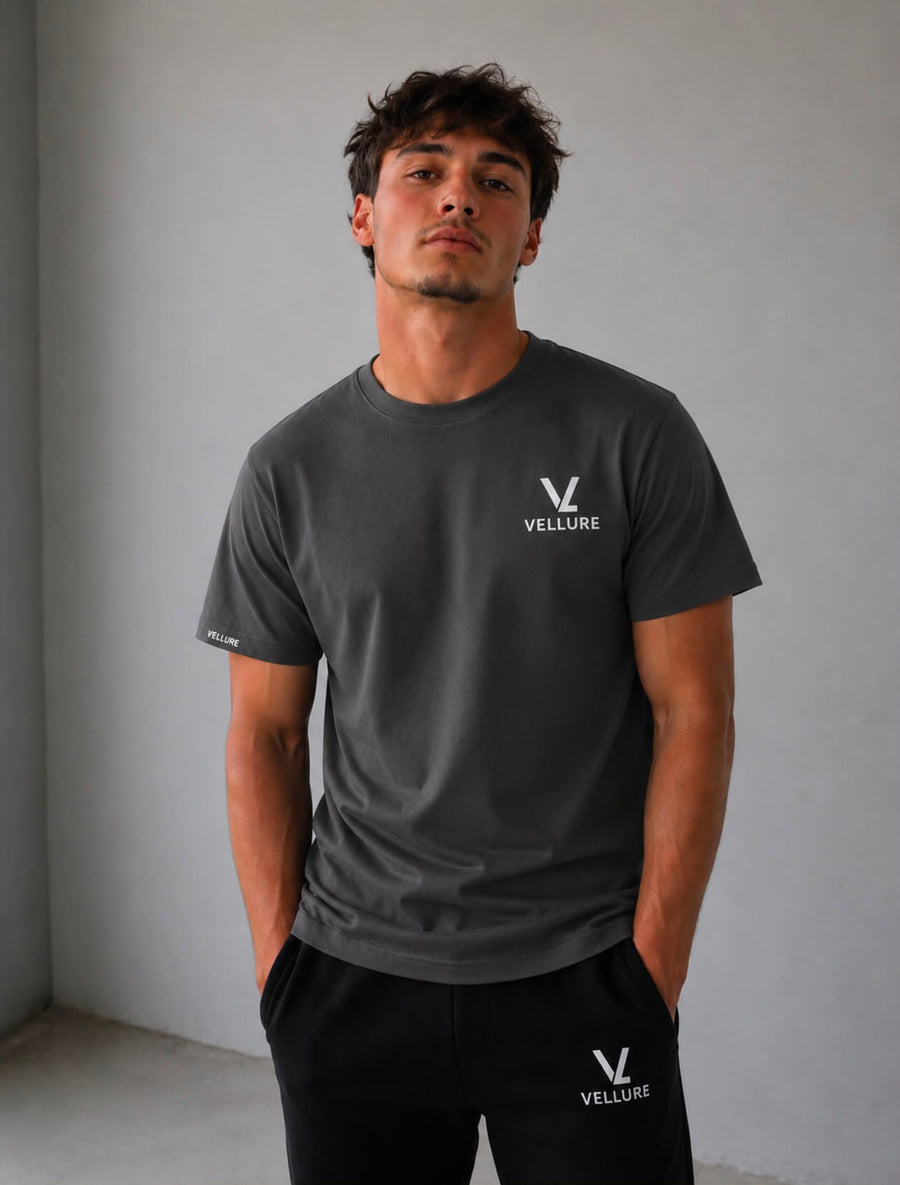 Charcoal Vellure Style T-Shirt