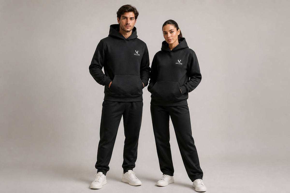Black Scuba Hoodie – End of Line