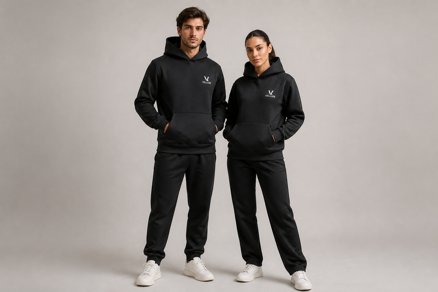 Black Scuba Hoodie – End of Line