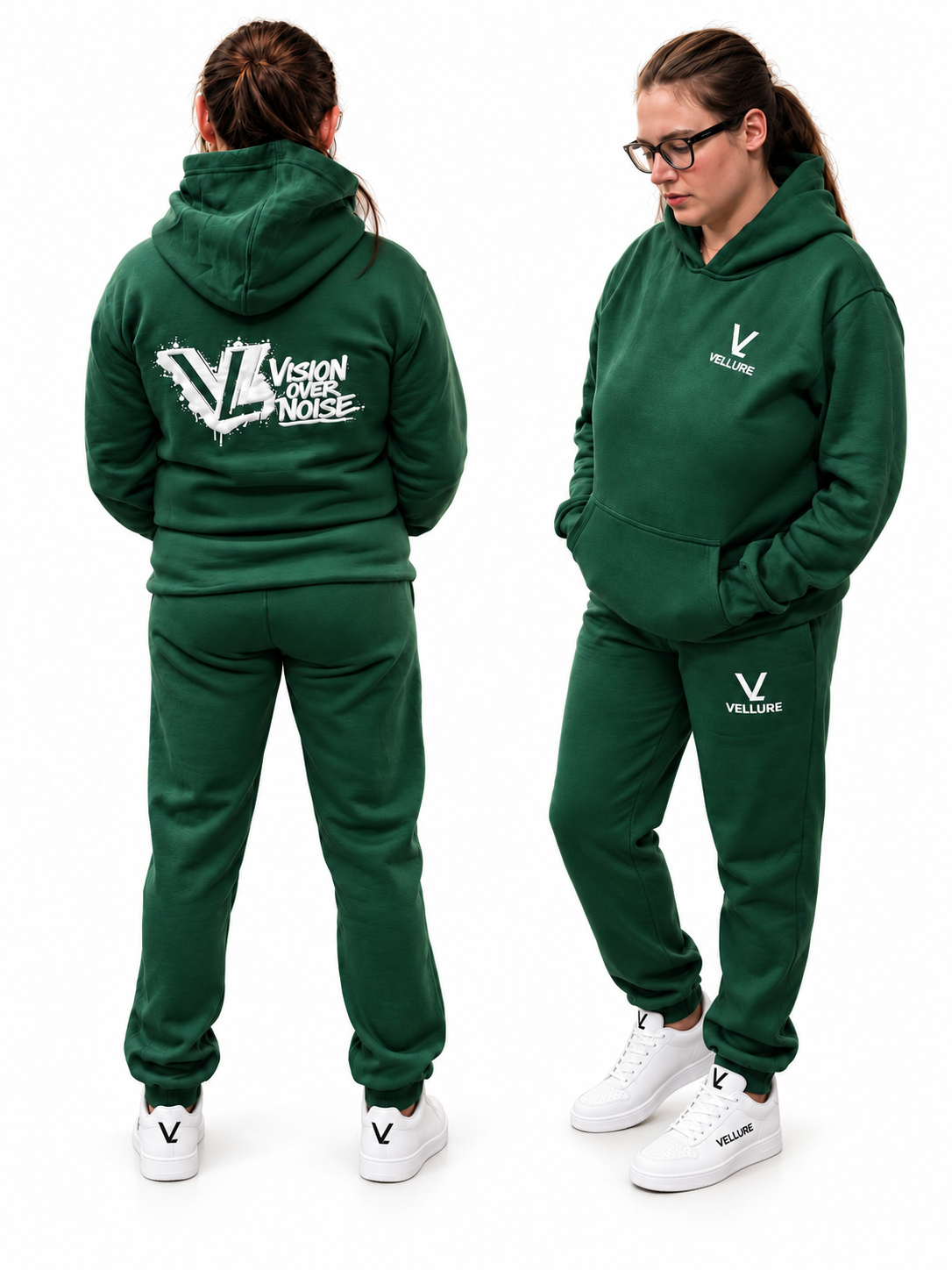 VELLURE British Racing Green Joggers