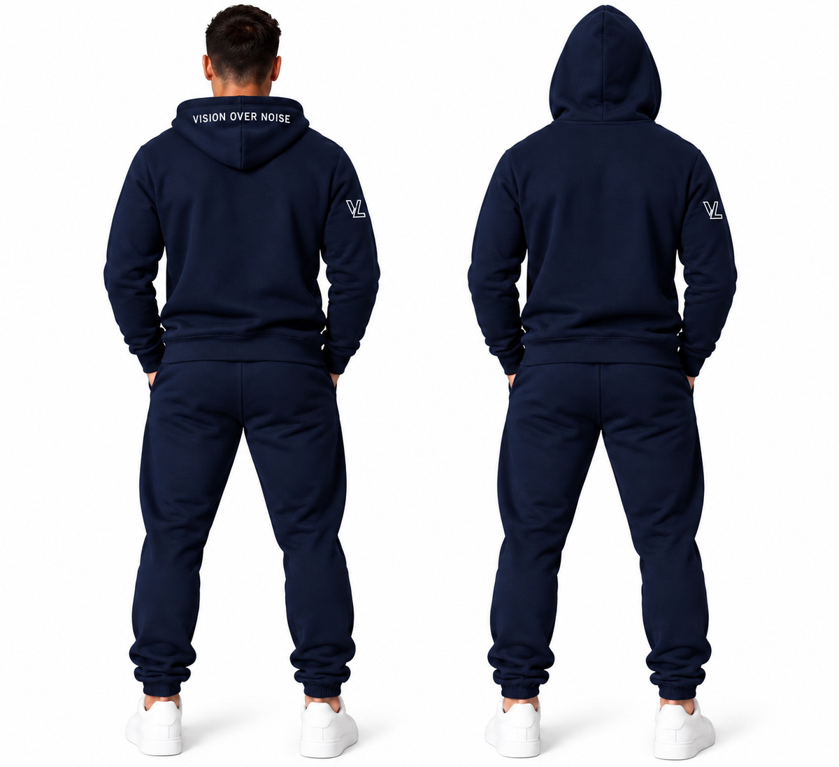VELLURE Navy Blue V2 Joggers