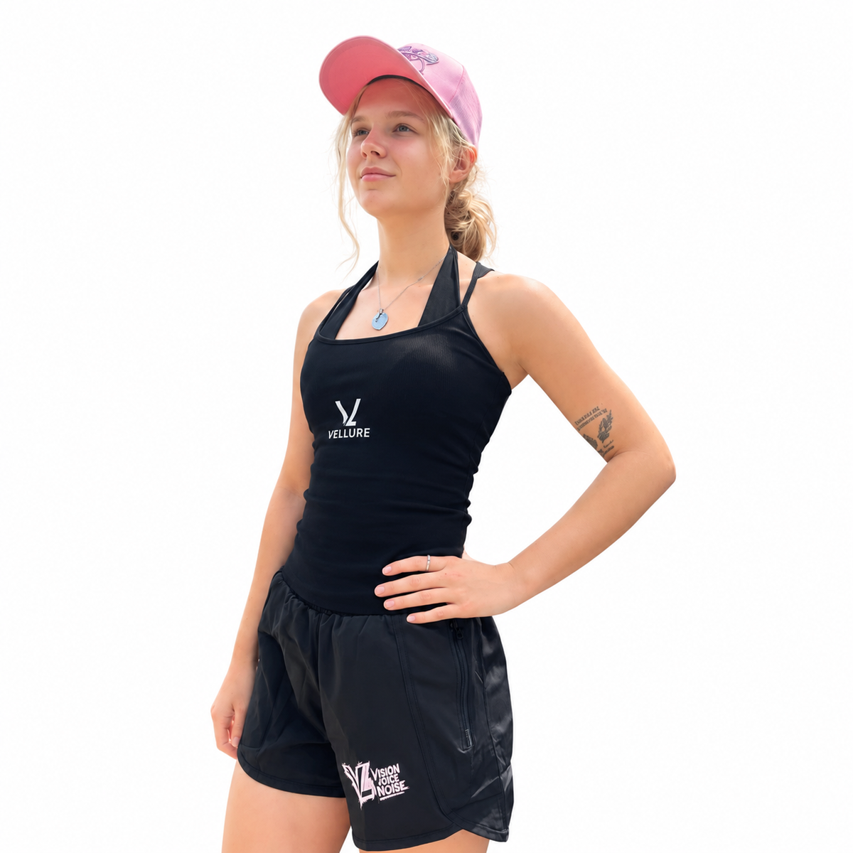 Women's Performance Gym Shorts – Black or White