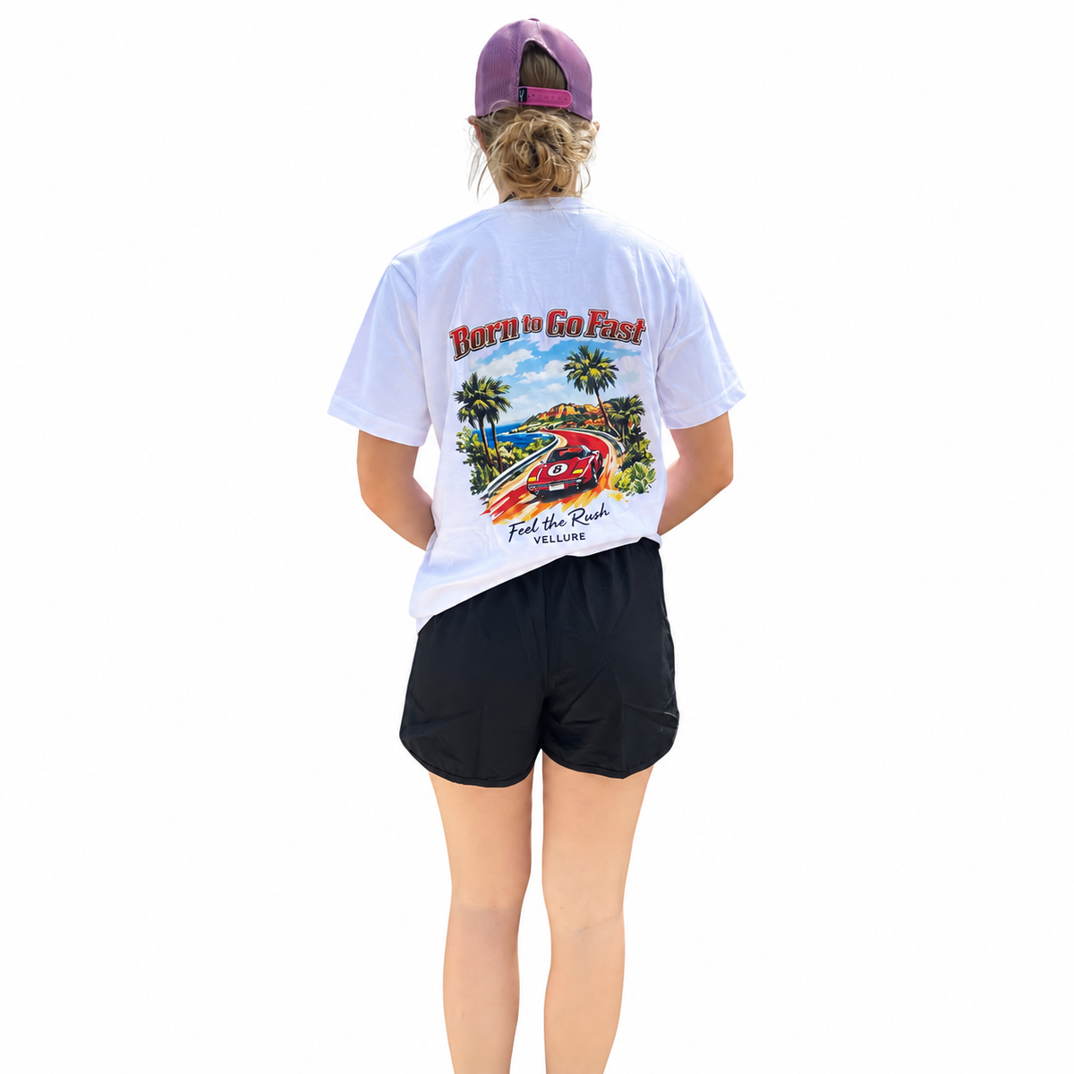 Women's Performance Gym Shorts – Black or White
