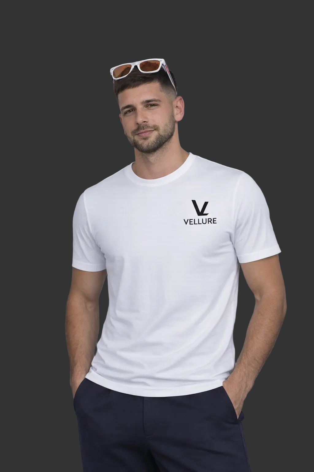 White Vellure Style  T-Shirt