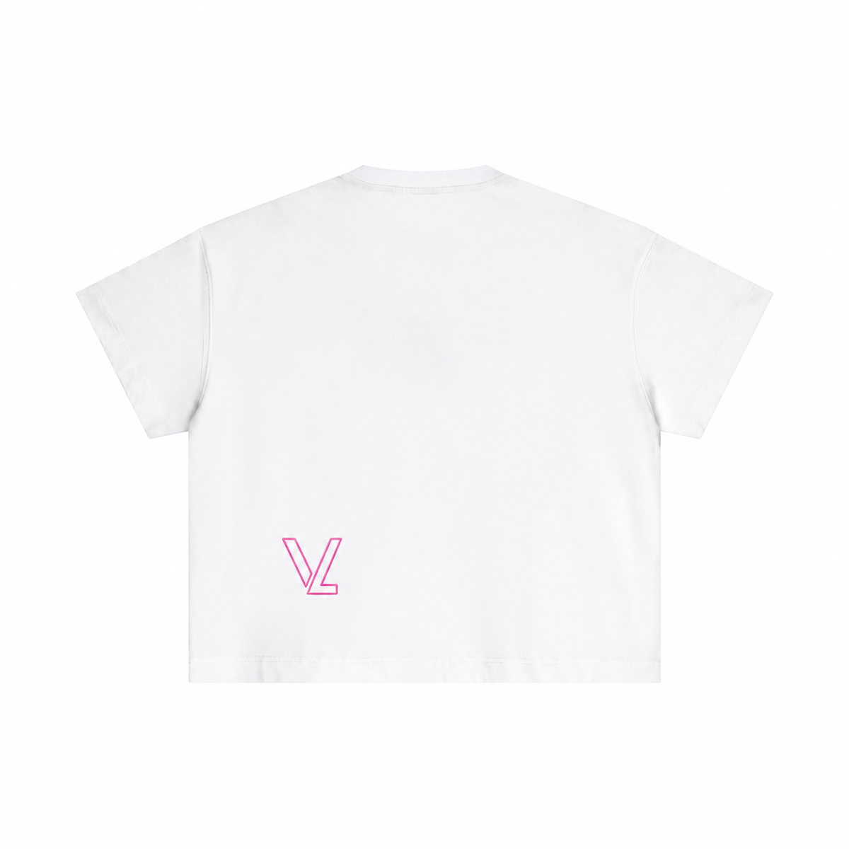 White Women's Essential Cotton Boxy T-Shirt